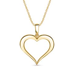 🦚 585er Goldkette mit Herzanhänger für Damen Unkategorisiert online kaufen