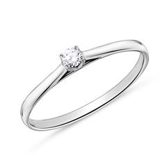 🦚 585er Weißgold Verlobungsring mit Diamant Unkategorisiert online kaufen