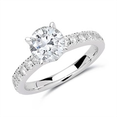 🦚 585er Weißgold Verlobungsring mit Diamanten Unkategorisiert online kaufen 🦚 585er Weißgold Verlobungsring mit Diamanten Unkategorisiert online kaufen