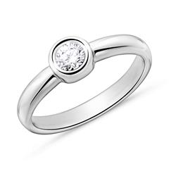 🦚 750er Weißgold Verlobungsring mit Diamant Unkategorisiert online kaufen