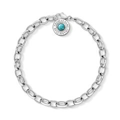 🦚 Charm Armband aus 925er Silber mit Türkis Unkategorisiert online kaufen
