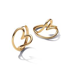 🦚 Creolen für Damen mit Herzen, IP Gold, Essence Unkategorisiert online kaufen
