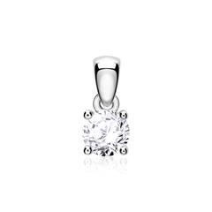 🦚 Damenanhänger aus 14-karätigem Weißgold mit Diamant Unkategorisiert online kaufen 🦚 Damenanhänger aus 14-karätigem Weißgold mit Diamant Unkategorisiert online kaufen
