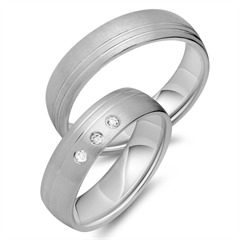 🦚 Eheringe 333er Weissgold 3 Diamanten Unkategorisiert online kaufen