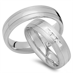 🦚 Eheringe 750er Weissgold 3 Diamanten Unkategorisiert Produktbild
