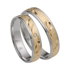 🦚 Eheringe aus Gelb- und Weißgold mit Diamant Unkategorisiert online kaufen 🦚 Eheringe aus Gelb- und Weißgold mit Diamant Unkategorisiert online kaufen