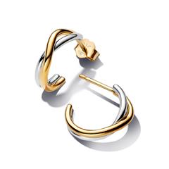 🦚 Essence Steckcreolen für Damen, IP Gold, 925er Silber Unkategorisiert online kaufen
