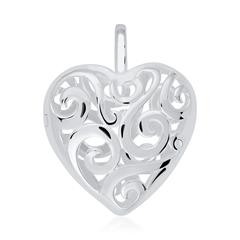 🦚 Herzförmiges Medaillon aus Sterlingsilber Unkategorisiert online kaufen