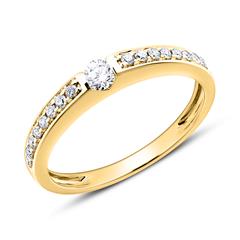 🦚 Ring aus 18K Weißgold mit Diamanten Unkategorisiert online kaufen