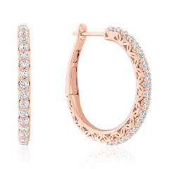 🦚 Roségold Creolen für Damen mit Diamanten Unkategorisiert online kaufen