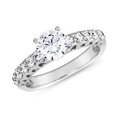🦚 Weißgold oder Platin Verlobungsring mit Diamanten Unkategorisiert online kaufen