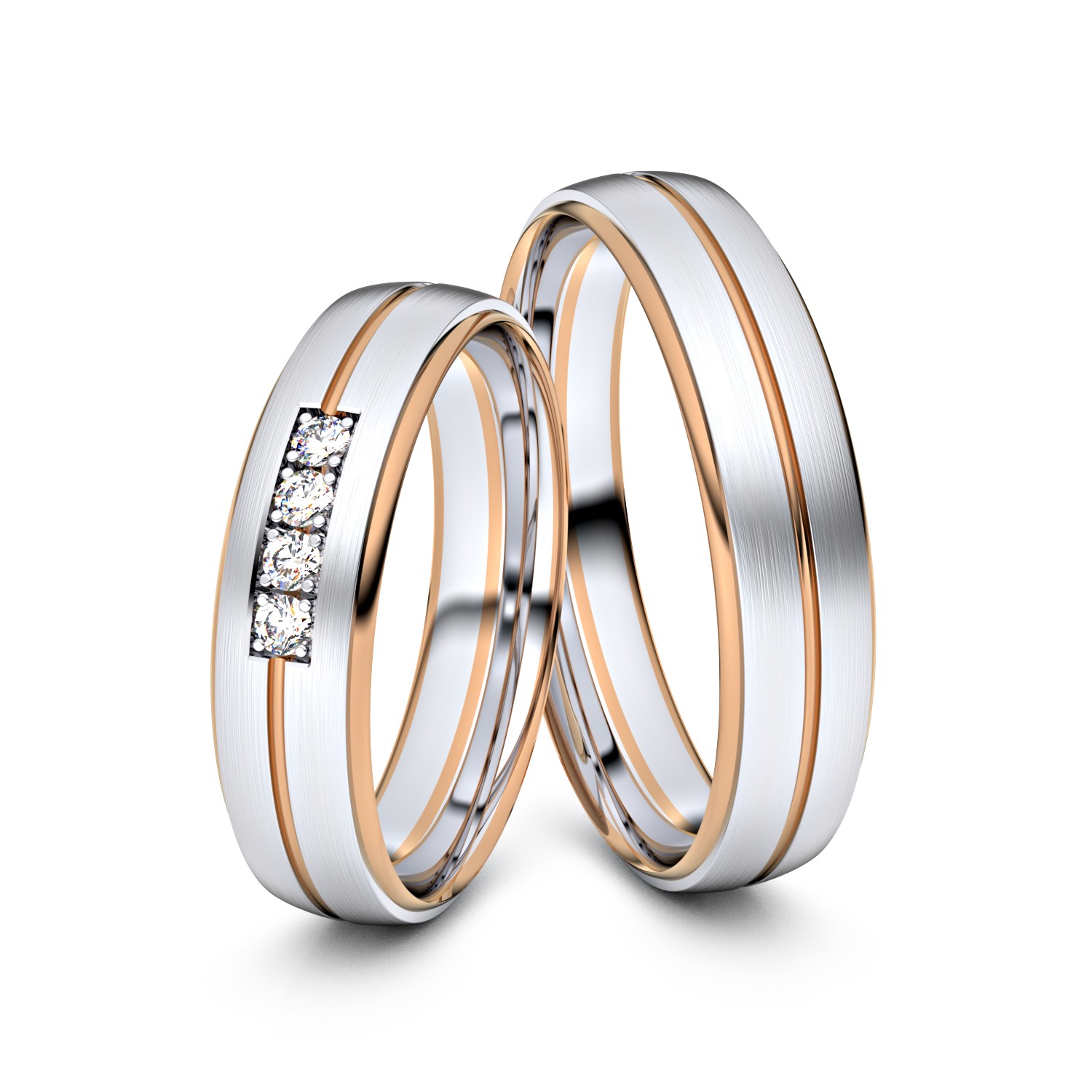 Modell TR110 585er Weißgold-Rotgold - 28105 Unkategorisiert online kaufen