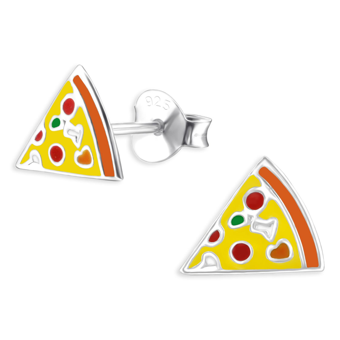 Pizza Kinder Ohrringe aus 925 Silber Unkategorisiert online kaufen