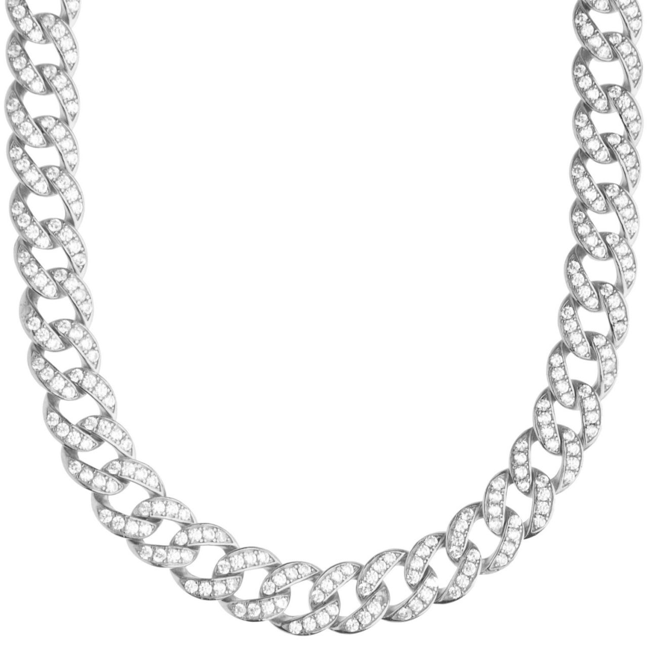 Premium Bling Sterling 925er Silber Miami Cuban Kette - 9mm Unkategorisiert online kaufen Premium Bling Sterling 925er Silber Miami Cuban Kette - 9mm Unkategorisiert online kaufen