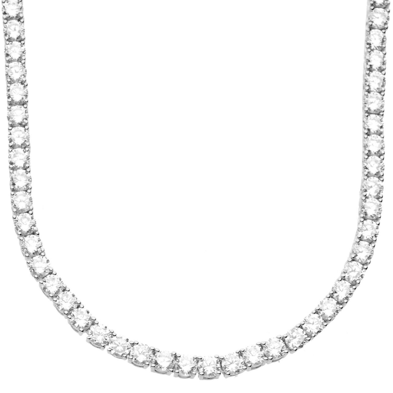 Premium Bling - Sterling 925er Silber CZ Kette 4mm Unkategorisiert online kaufen Premium Bling - Sterling 925er Silber CZ Kette 4mm Unkategorisiert online kaufen