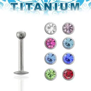 🦚 Piercing Labret Kristall Kugel 9 Farben Titan 1.2 mm Stecker Unkategorisiert online kaufen 🦚 Piercing Labret Kristall Kugel 9 Farben Titan 1.2 mm Stecker Unkategorisiert online kaufen