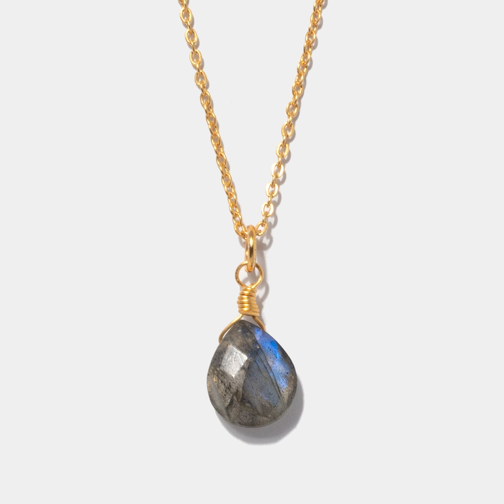 Halskette Lilou Labradorite Gold Unkategorisiert online kaufen