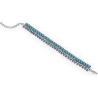 🦚 Damenarmband Modeschmuck mit türkisen Steinen Unkategorisiert Produktbild 🦚 Damenarmband Modeschmuck mit türkisen Steinen Unkategorisiert Produktbild