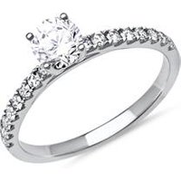 🦚 Verlobungsring Diamanten 0,87 ct gesamt Weißgold Unkategorisiert online kaufen
