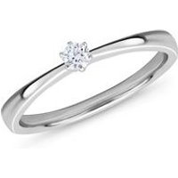 🦚 Diamant Verlobungsring 0,05 ct 585er Weißgold Unkategorisiert online kaufen