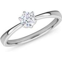 🦚 Verlobungsring Diamant 0,50 ct 585er Weißgold Unkategorisiert online kaufen