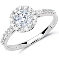 🦚 750er Weißgold Verlobungsring mit Diamanten Unkategorisiert online kaufen