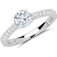 🦚 585er Weißgold Verlobungsring mit Diamanten Unkategorisiert online kaufen