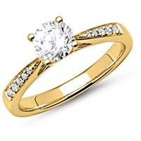 🦚 585er Gold Verlobungsring mit Diamanten Unkategorisiert online kaufen