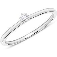 🦚 Verlobungsring aus 585er Weißgold mit Diamant 0,05 ct. Unkategorisiert online kaufen