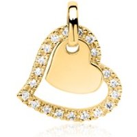 🦚 Anhänger Herzen aus 585er Gold mit Diamanten Unkategorisiert online kaufen