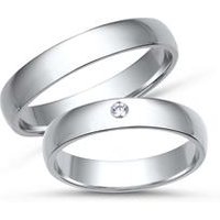 🦚 Eheringe 333er Weissgold mit Diamant Unkategorisiert online kaufen