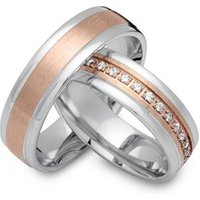 🦚 Eheringe 585er Rot- Weissgold 33 Diamanten Unkategorisiert online kaufen