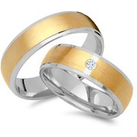 🦚 Eheringe 750er Gelb- Weissgold mit Diamant Unkategorisiert online kaufen