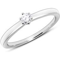 🦚 Gravierbarer Ring aus 585er Weißgold mit Diamant Unkategorisiert online kaufen