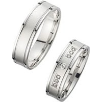🦚 Eheringe Weißgold mit Diamanten Breite 5,5 mm Unkategorisiert online kaufen