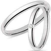 🦚 Eheringe aus 585er Weißgold mit Diamant Unkategorisiert online kaufen