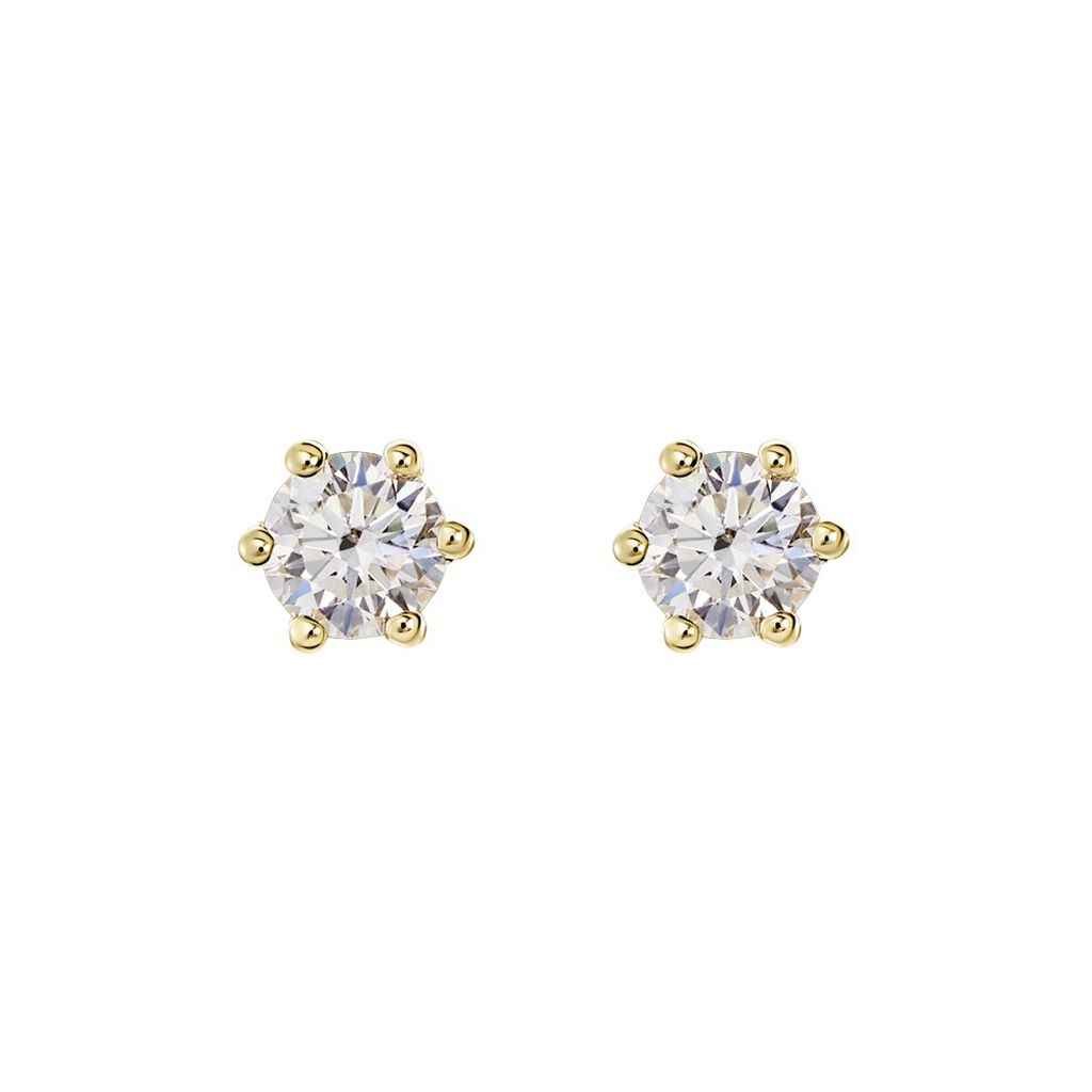🦚 Damen Ohrstecker Gold 750 Diamant 0,52ct Monopoli , Ohrstecker mit Stein Unkategorisiert online kaufen