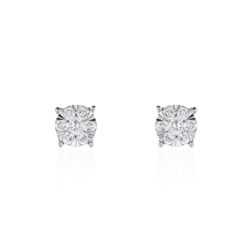 🦚 Damen Ohrstecker Weißgold 750 Diamant 0,3ct Petali , Ohrstecker mit Stein Unkategorisiert online kaufen