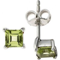 JOBO Paar Ohrstecker Ohrringe mit Peridot, 925 Silber silberfarben Unkategorisiert online kaufen JOBO Paar Ohrstecker Ohrringe mit Peridot, 925 Silber silberfarben Unkategorisiert online kaufen