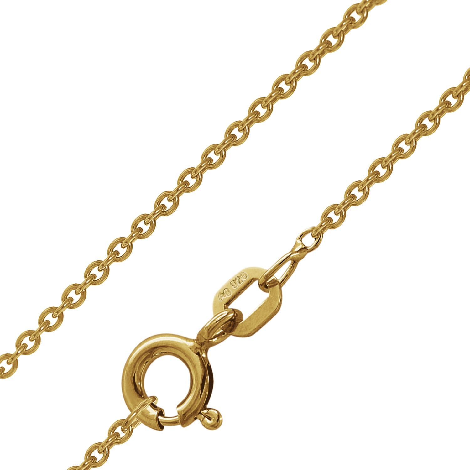 trendor 75388 Ankerkette Gold auf Silber 925 Rundanker Ø 1,5 mm Unkategorisiert online kaufen