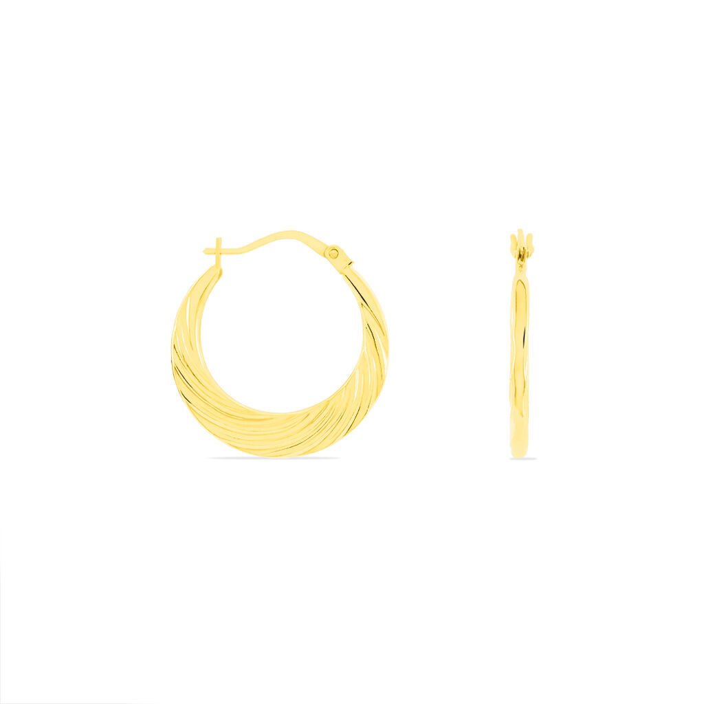 🦚 Damen Creolen Gold 375 , Creolen ohne Stein Unkategorisiert online kaufen