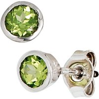 JOBO Paar Ohrstecker, rund 925 Silber mit Peridot silberfarben Unkategorisiert online kaufen JOBO Paar Ohrstecker, rund 925 Silber mit Peridot silberfarben Unkategorisiert online kaufen