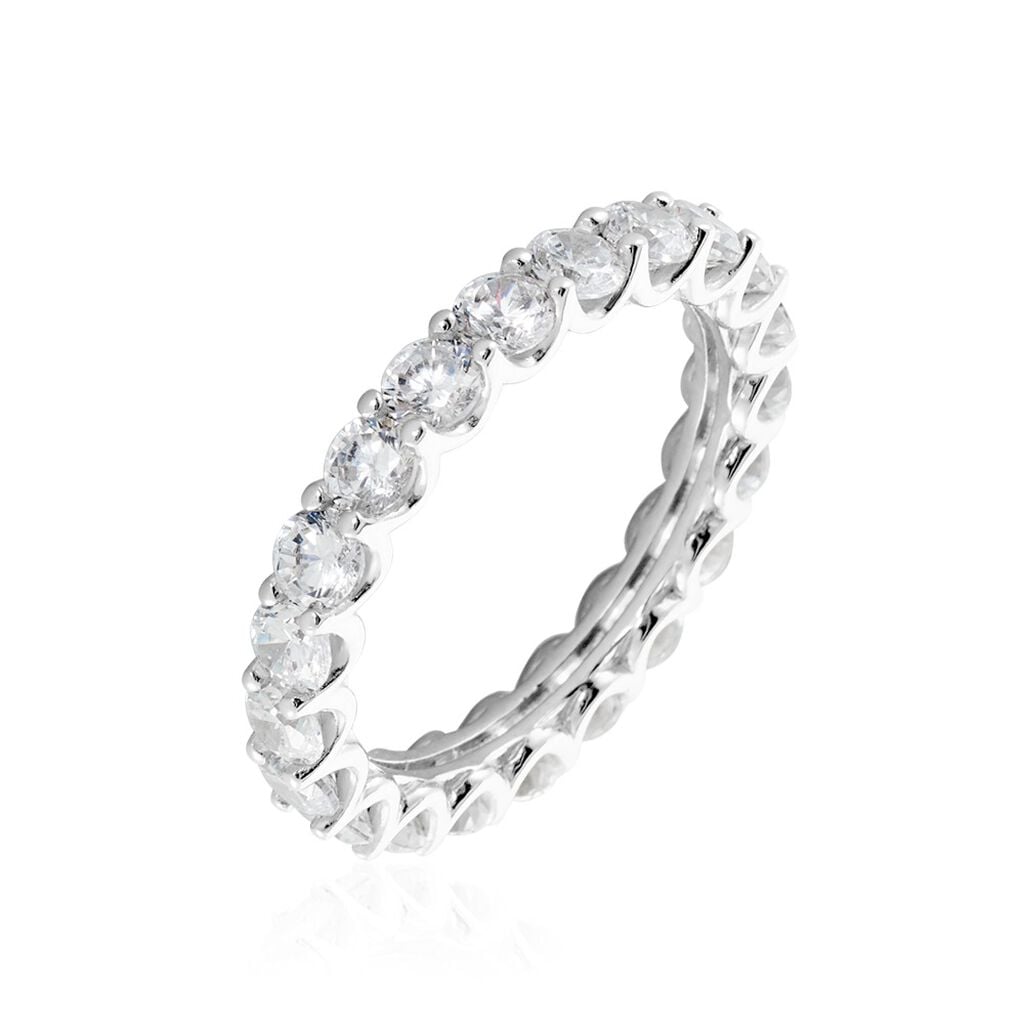 🦚 Damen Ring Silber 925 Zirkonia Myriam 3,00mm , Ring mit Stein Unkategorisiert online kaufen