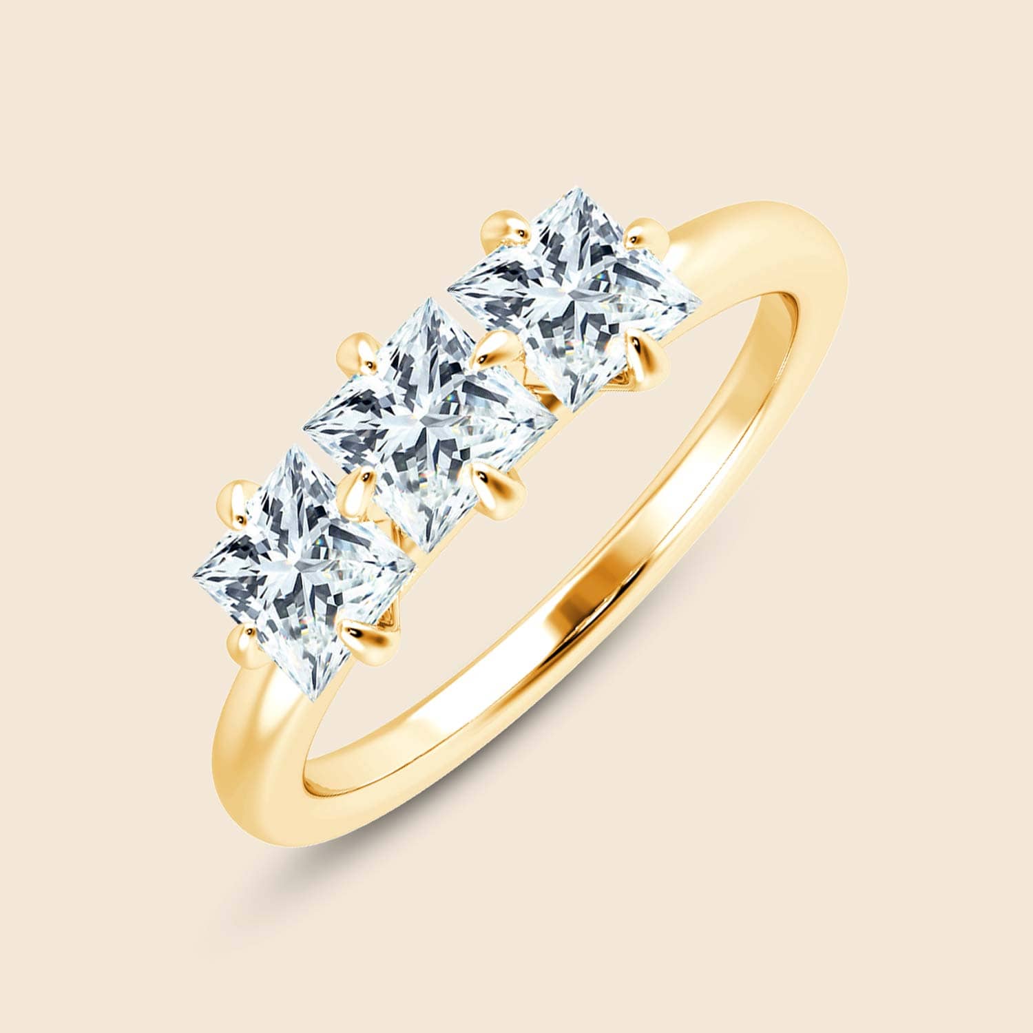 Lily Princess Trio Ring - Gelb / 14k Gold von Pukka Berlin Unkategorisiert online kaufen Lily Princess Trio Ring - Gelb / 14k Gold von Pukka Berlin Unkategorisiert online kaufen