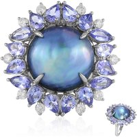 Mabe-Perlen-Goldring (TPC)