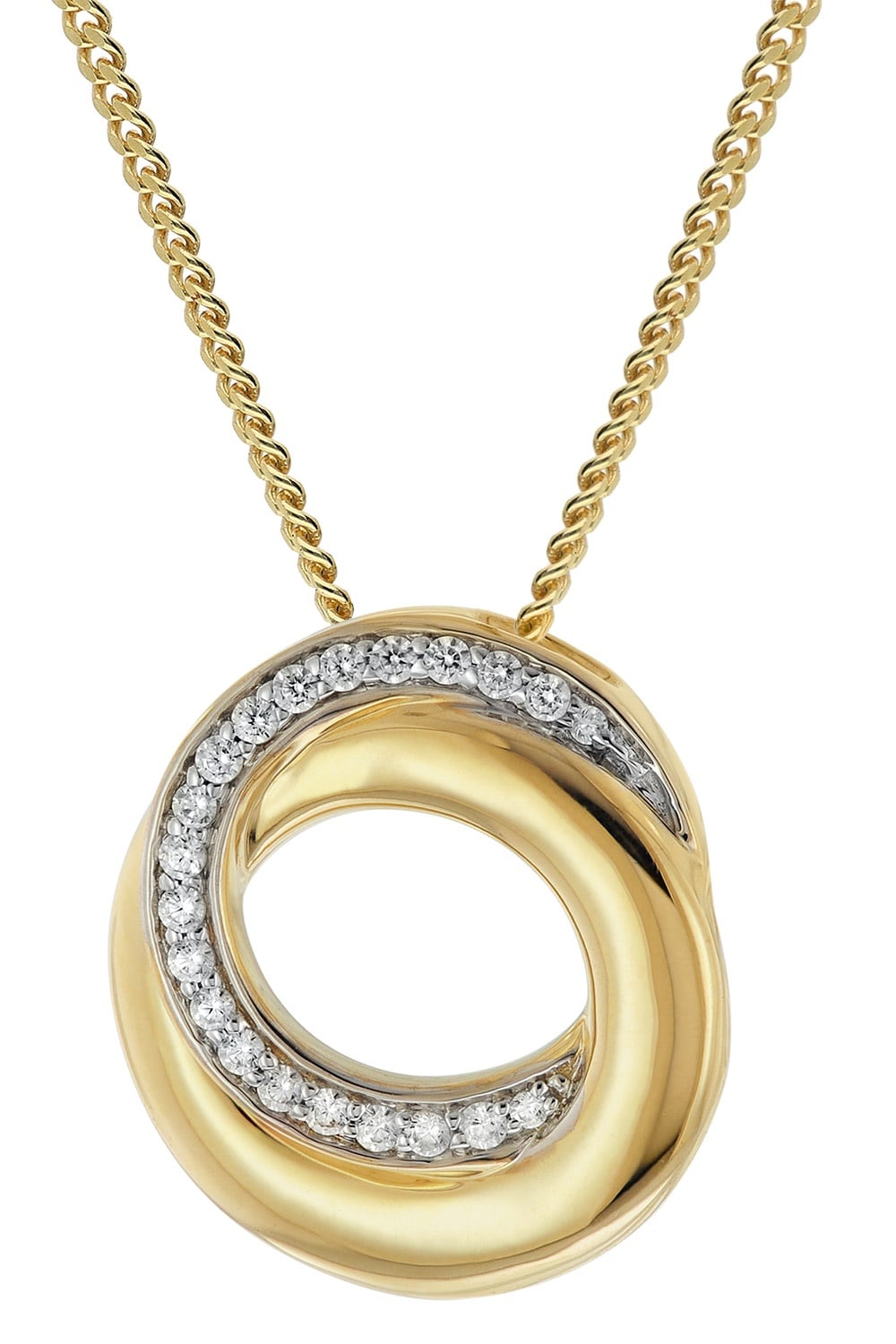 GLIZZ GL8146 Damen-Halskette mit Gold-Anhänger 333/8K Zirkonia Unkategorisiert online kaufen