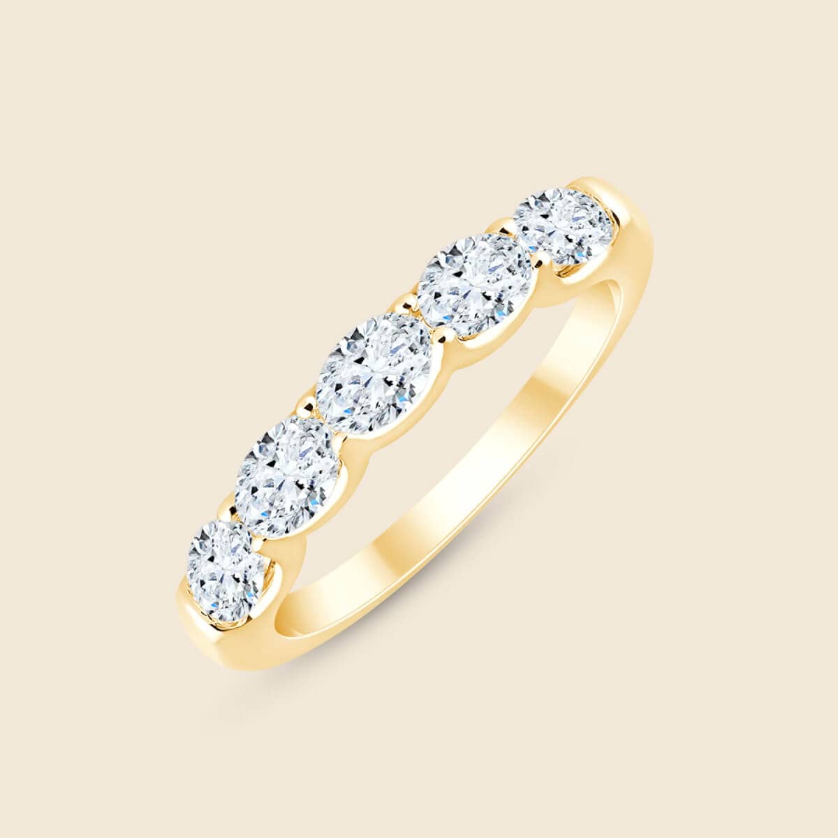 Peculiar Sleeping Oval Band Verlobungsring mit ovalem Schliff mit Labordiamant für Damen - Gelb / 14k Gold von Pukka Berlin Unkategorisiert online kaufen Peculiar Sleeping Oval Band Verlobungsring mit ovalem Schliff mit Labordiamant für Damen - Gelb / 14k Gold von Pukka Berlin Unkategorisiert online kaufen