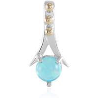 Äthiopischer Blauer Opal-Silberanhänger mit Gold (Granulieren) Unkategorisiert online kaufen Äthiopischer Blauer Opal-Silberanhänger mit Gold (Granulieren) Unkategorisiert online kaufen