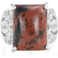 Mahagoni-Obsidian-Silberring Unkategorisiert online kaufen