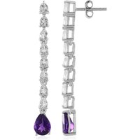 Sambia-Amethyst-Silberohrringe Unkategorisiert online kaufen